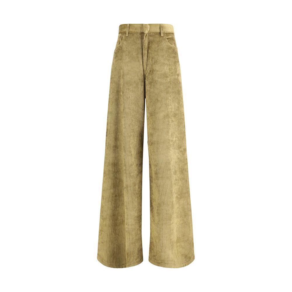 Petar Petrov Corduroy Wide Leg Pants
