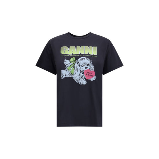 Ganni Puppy T-Shirt - Casual Style with a Positive Message