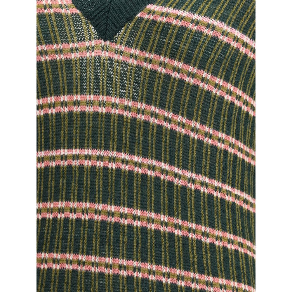 Etro Horizontally Striped Wool Sweater