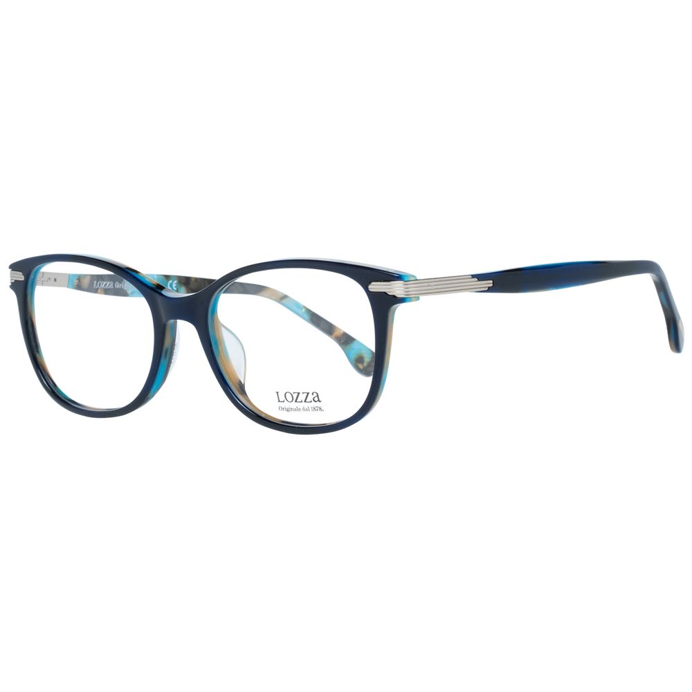 Lozza Blue Women's Optical Frames – Oval Full-Rim Style