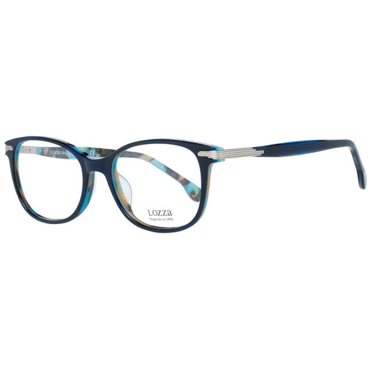Lozza Blue Women's Optical Frames – Oval Full-Rim Style