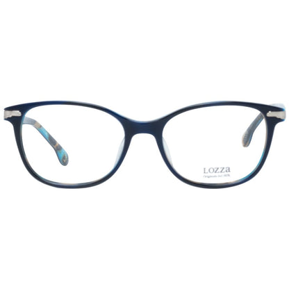 Lozza Blue Women's Optical Frames – Oval Full-Rim Style