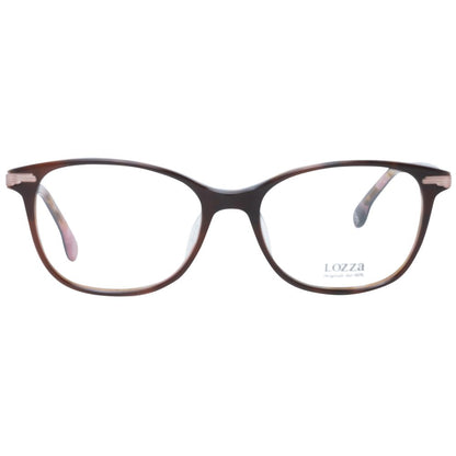 Lozza Women’s Optical Glasses – Brown Oval Frame, 50mm