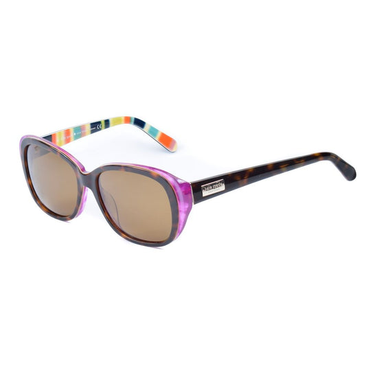 Kate Spade Women’s Sunglasses – Purple Acetate Frame, Brown Polarized Lenses