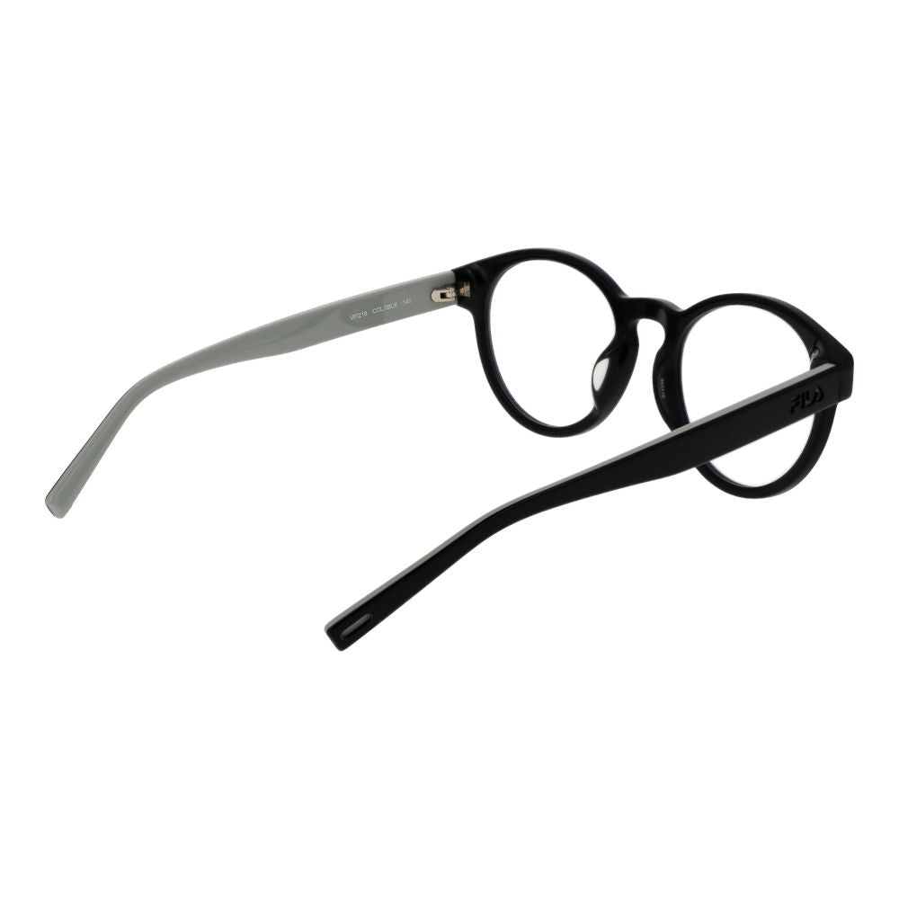 Fila Unisex Black Optical Frames – Panto Full-Rim Design