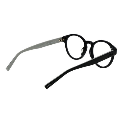 Fila Unisex Black Optical Frames – Panto Full-Rim Design