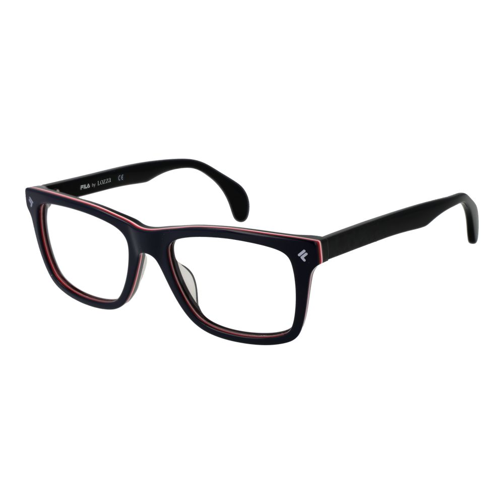 Lozza Blue Men’s Optical Frames – Full-Rim Rectangle Style