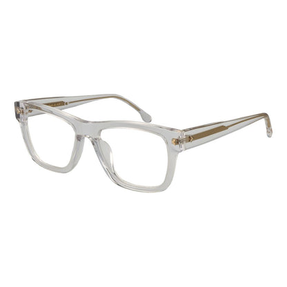Lozza Transparent Men’s Optical Frames – Square Full-Rim Design