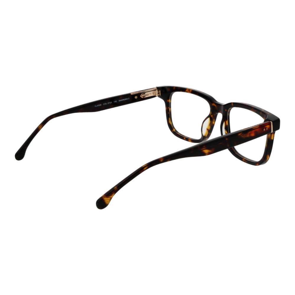 Lozza Brown Men’s Optical Glasses – Rectangle Full-Rim Frame