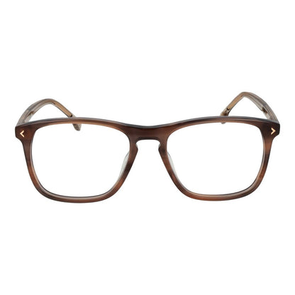 Lozza Brown Men’s Optical Glasses – Square Full-Rim Frame