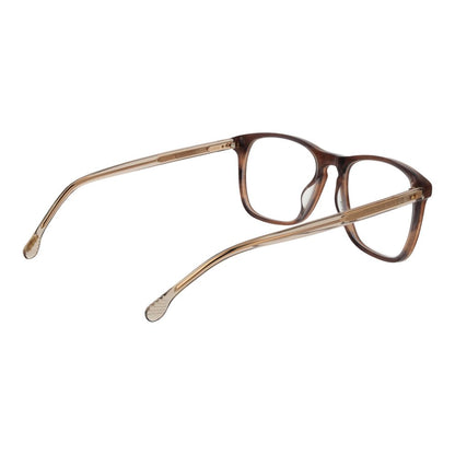 Lozza Brown Men’s Optical Glasses – Square Full-Rim Frame