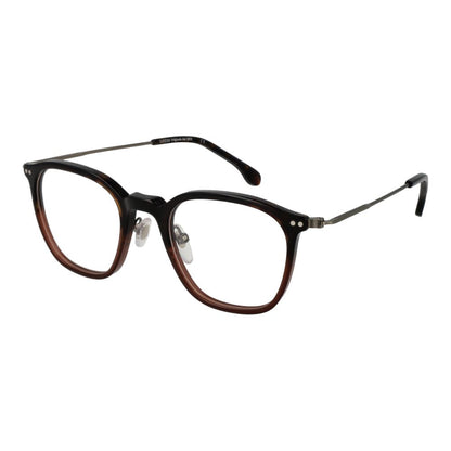 Lozza Brown Unisex Optical Frames – Square Full-Rim Design