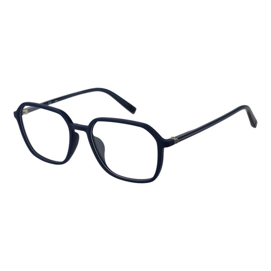 Fila Blue Men's Optical Frames – Square Full-Rim Design, 52mm