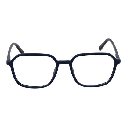 Fila Blue Men's Optical Frames – Square Full-Rim Design, 52mm