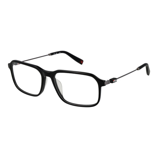 Fila Men’s Optical Frames – Black Full-Rim Design, 55mm