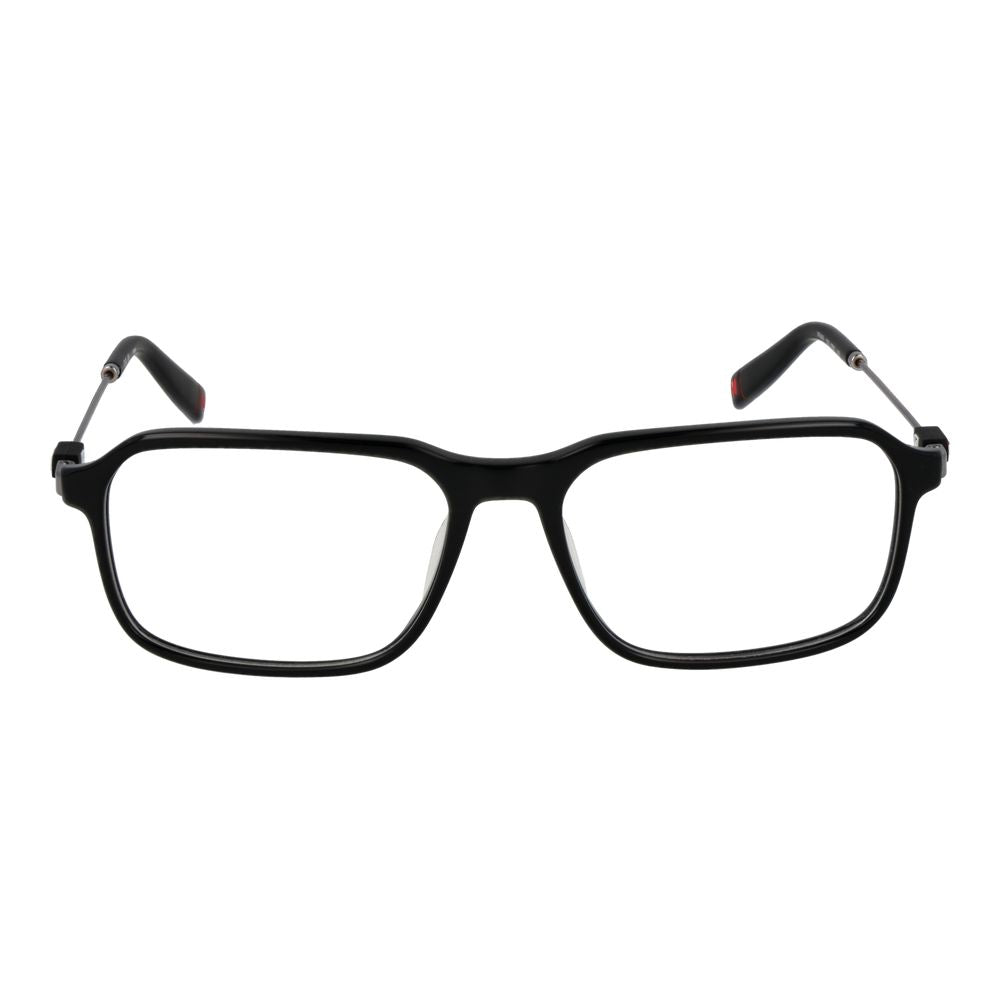 Fila Men’s Optical Frames – Black Full-Rim Design, 55mm