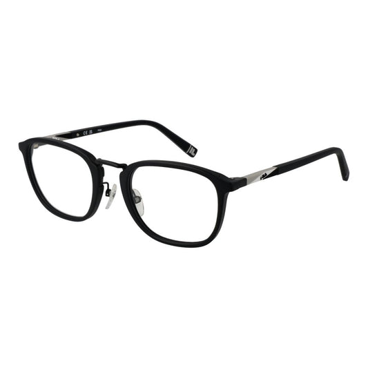 Fila Black Unisex Optical Frames – Square Full-Rim Design