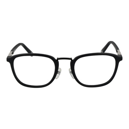 Fila Black Unisex Optical Frames – Square Full-Rim Design