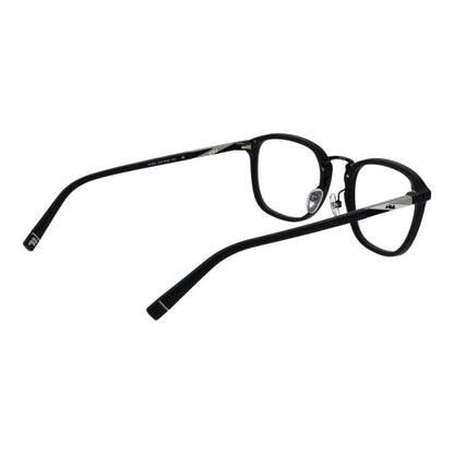 Fila Black Unisex Optical Frames – Square Full-Rim Design