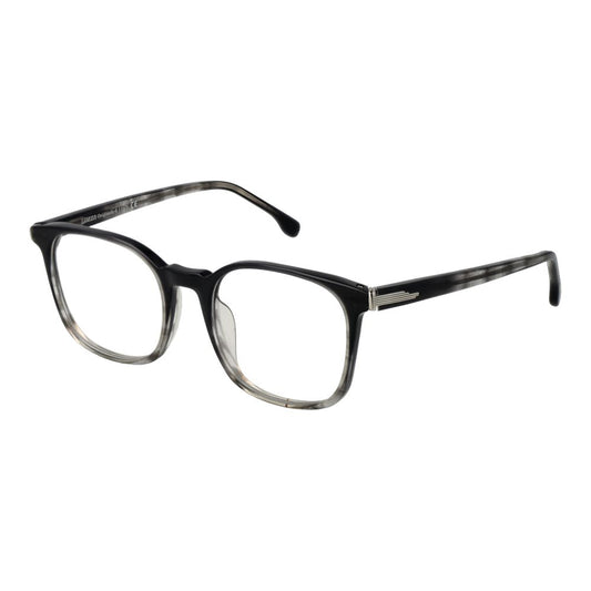 Lozza Black Unisex Optical Frames – Stylish Square Design