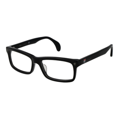 Lozza Black Men's Optical Frames – Full-Rim Rectangle Design