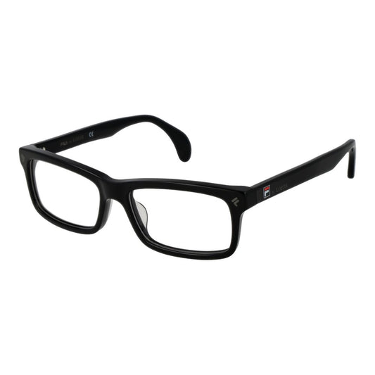 Lozza Black Men's Optical Frames – Full-Rim Rectangle Design