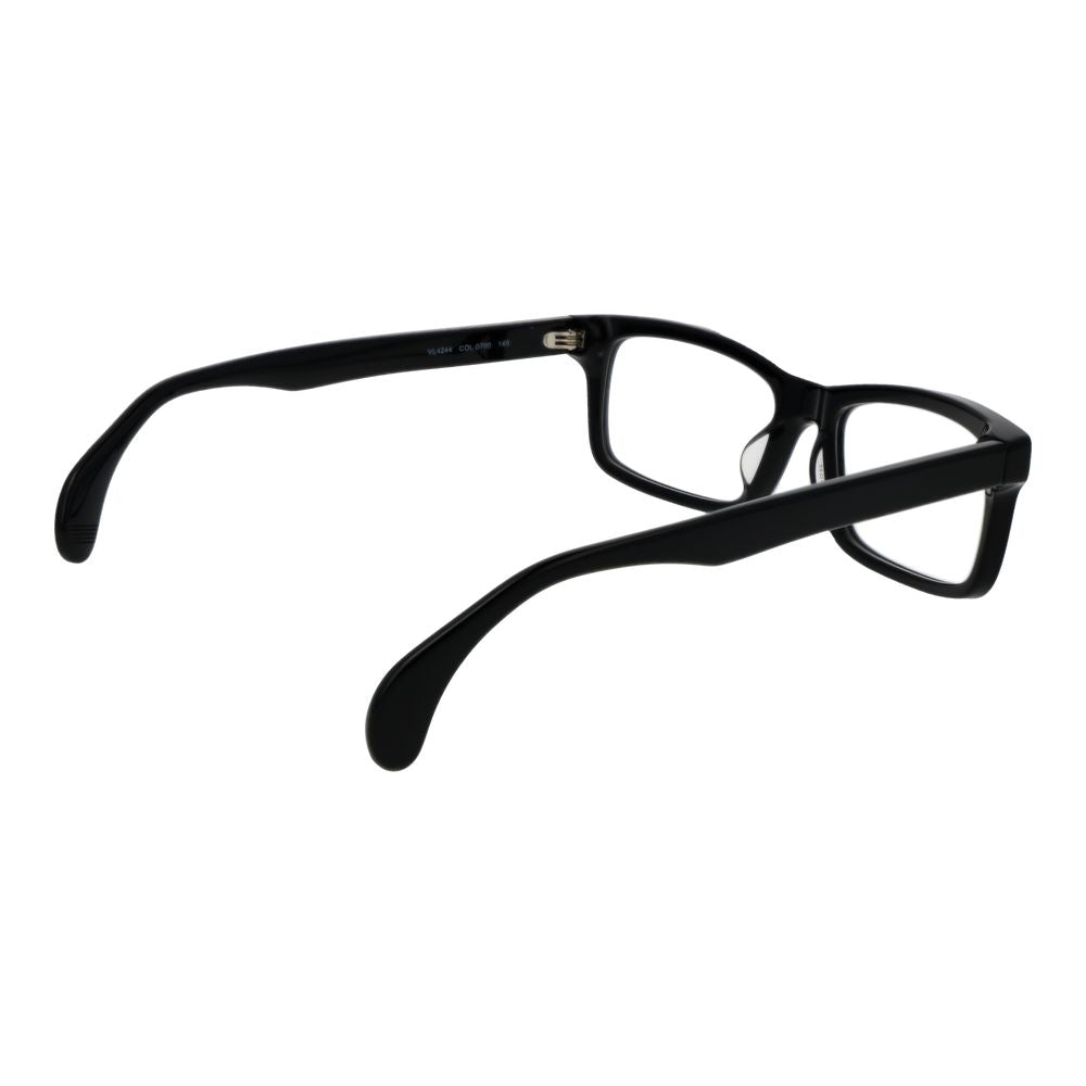 Lozza Black Men's Optical Frames – Full-Rim Rectangle Design