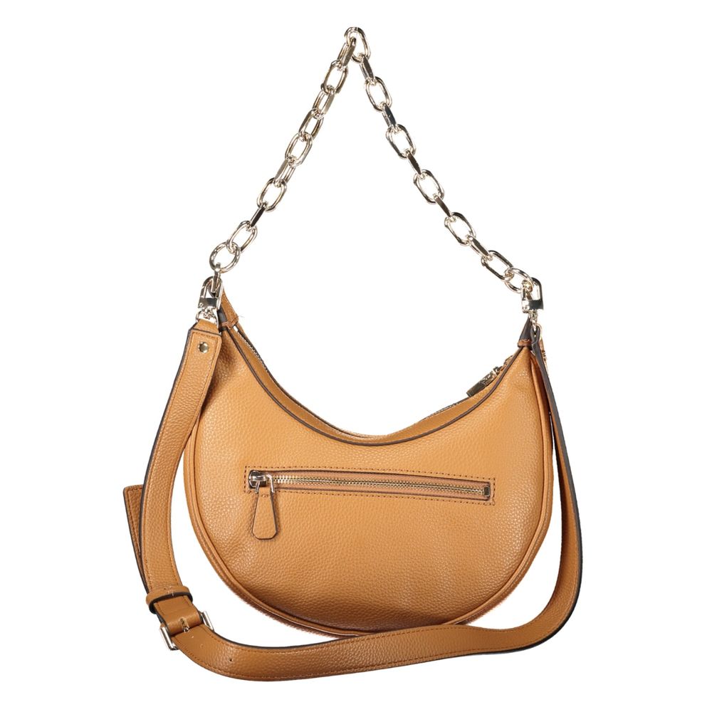 Guess Jeans Brown Polyethylene Handbag - Circe Bag