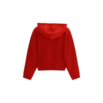 Tory Burch Cropped Wool Hoodie