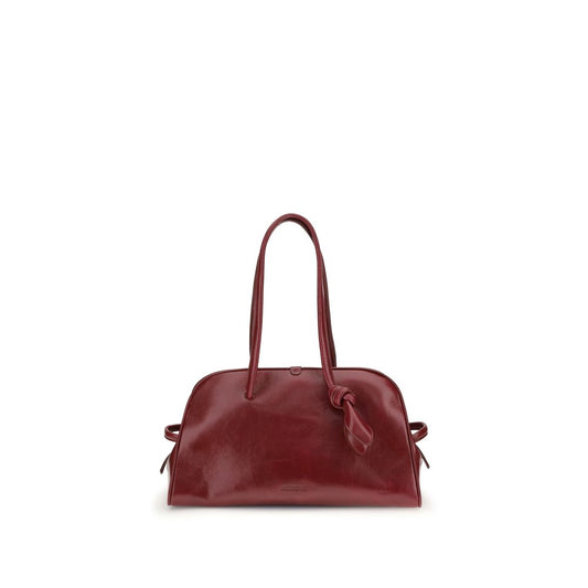 Jacquemus Bowling Bag - Glossy Leather with Vintage Finish