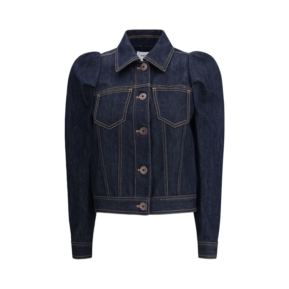 Alexander McQueen Indigo Denim Jacket for Women