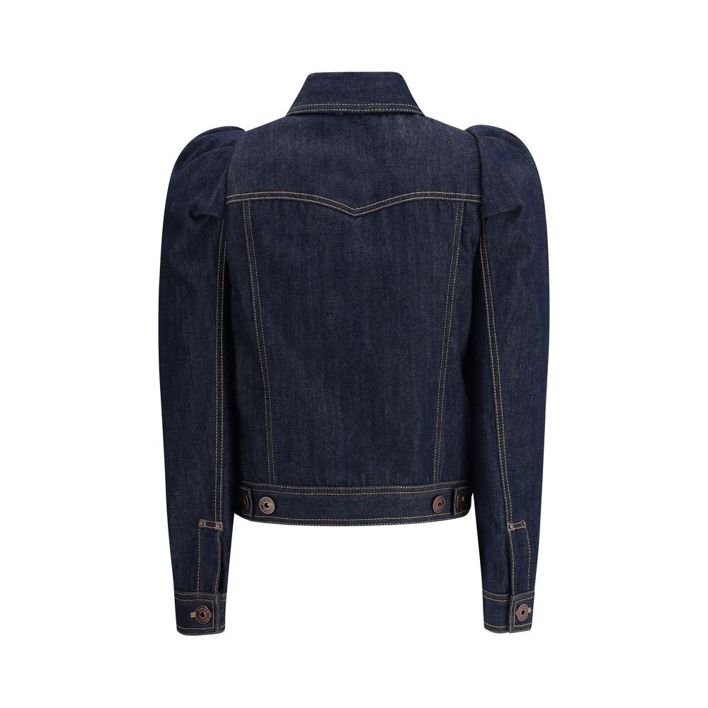 Alexander McQueen Indigo Denim Jacket for Women