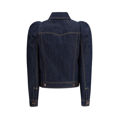 Alexander McQueen Indigo Denim Jacket for Women