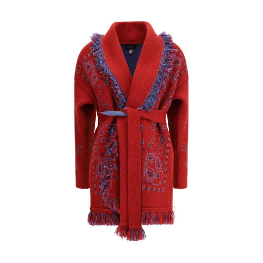 Alanui Bandana Jacquard Cardigan