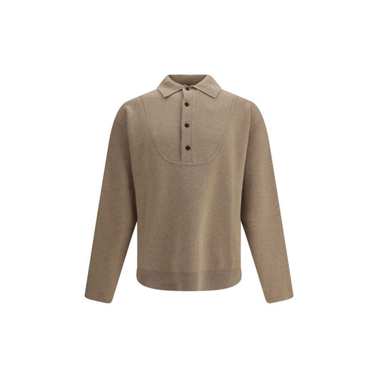 Jacquemus Nude Merino Wool Sweater