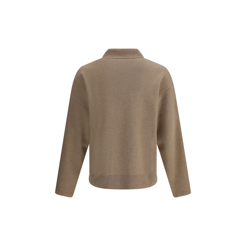 Jacquemus Nude Merino Wool Sweater