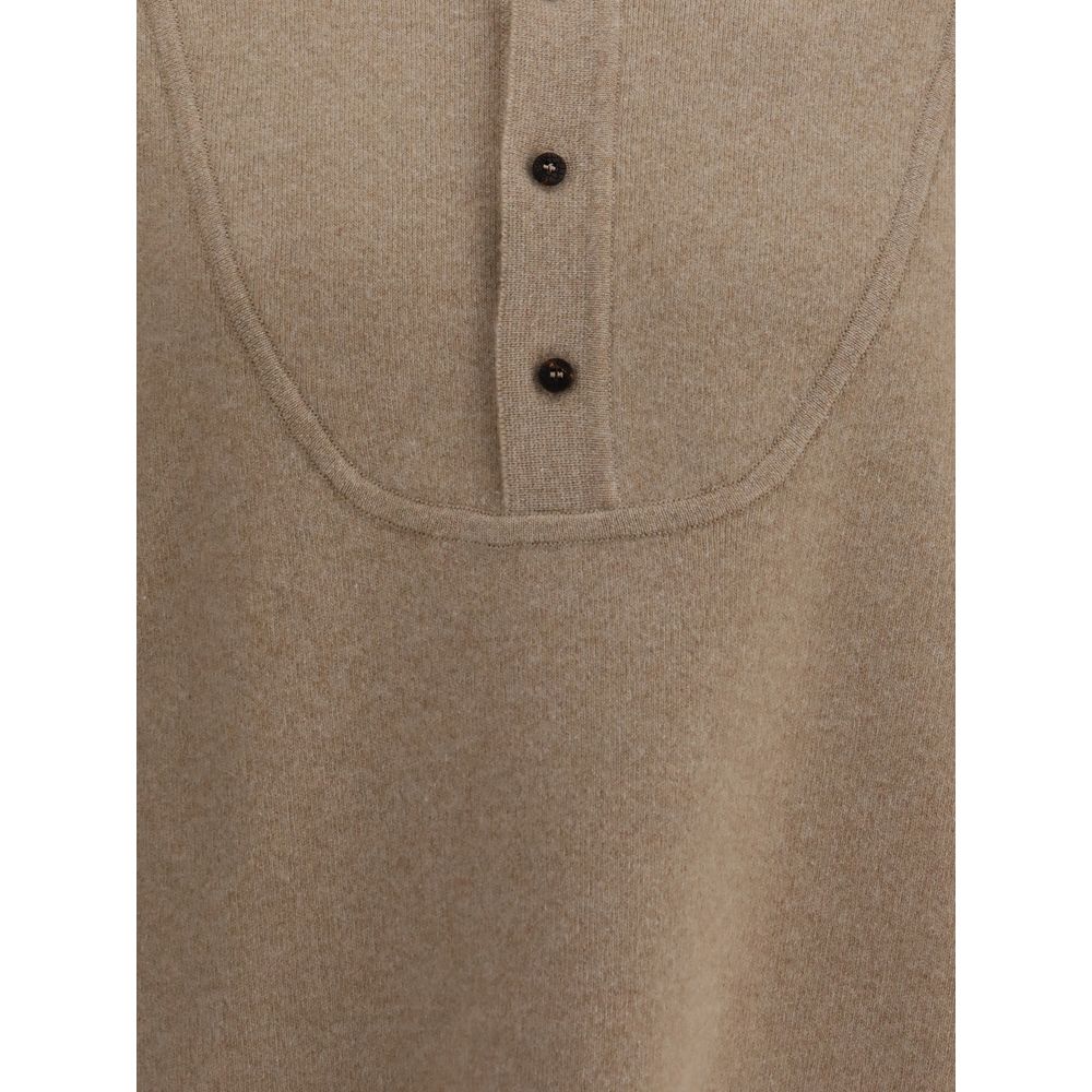 Jacquemus Nude Merino Wool Sweater