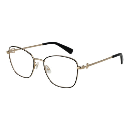 Longchamp Women’s Optical Glasses – Black Square Frame, 52mm
