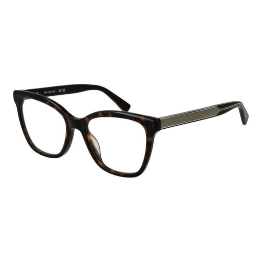Longchamp Women’s Optical Glasses – Brown Cat Eye Frame, 53mm