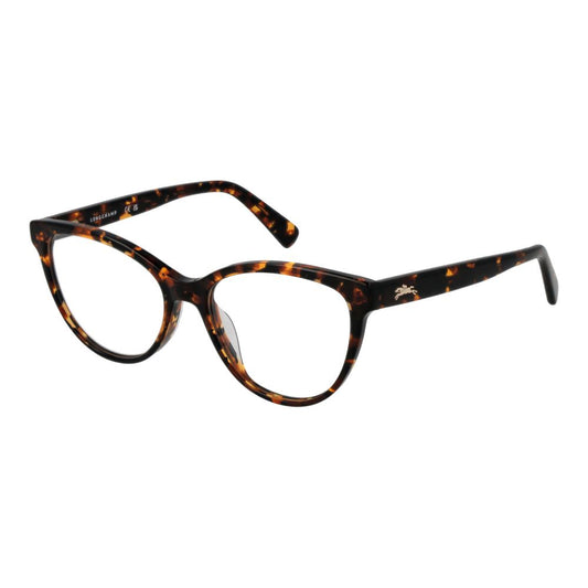 Longchamp Women's Optical Glasses – Brown Cat Eye Frame, 52mm