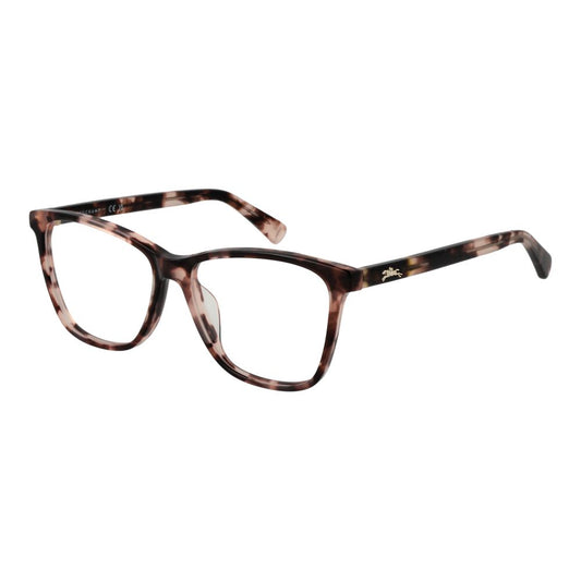 Longchamp Women’s Optical Glasses – Pink Square Frame, 52mm