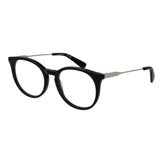 Longchamp Women's Optical Frames – Black Full-Rim Style