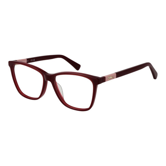 Longchamp Women’s Optical Glasses – Red Square Frame, 52mm