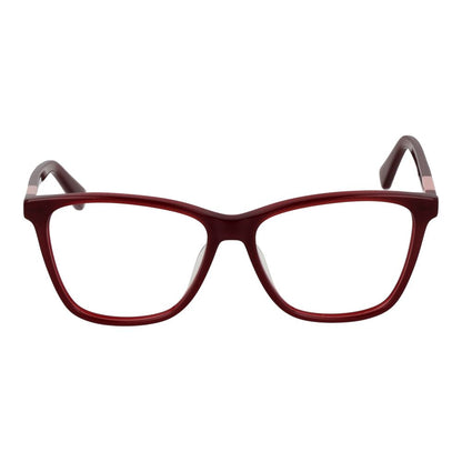 Longchamp Women’s Optical Glasses – Red Square Frame, 52mm