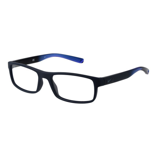 Nike Blue Men’s Optical Glasses – Rectangle Full-Rim Frame