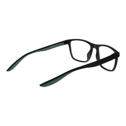 Nike Gray Unisex Optical Frames – Square Full-Rim, 53mm