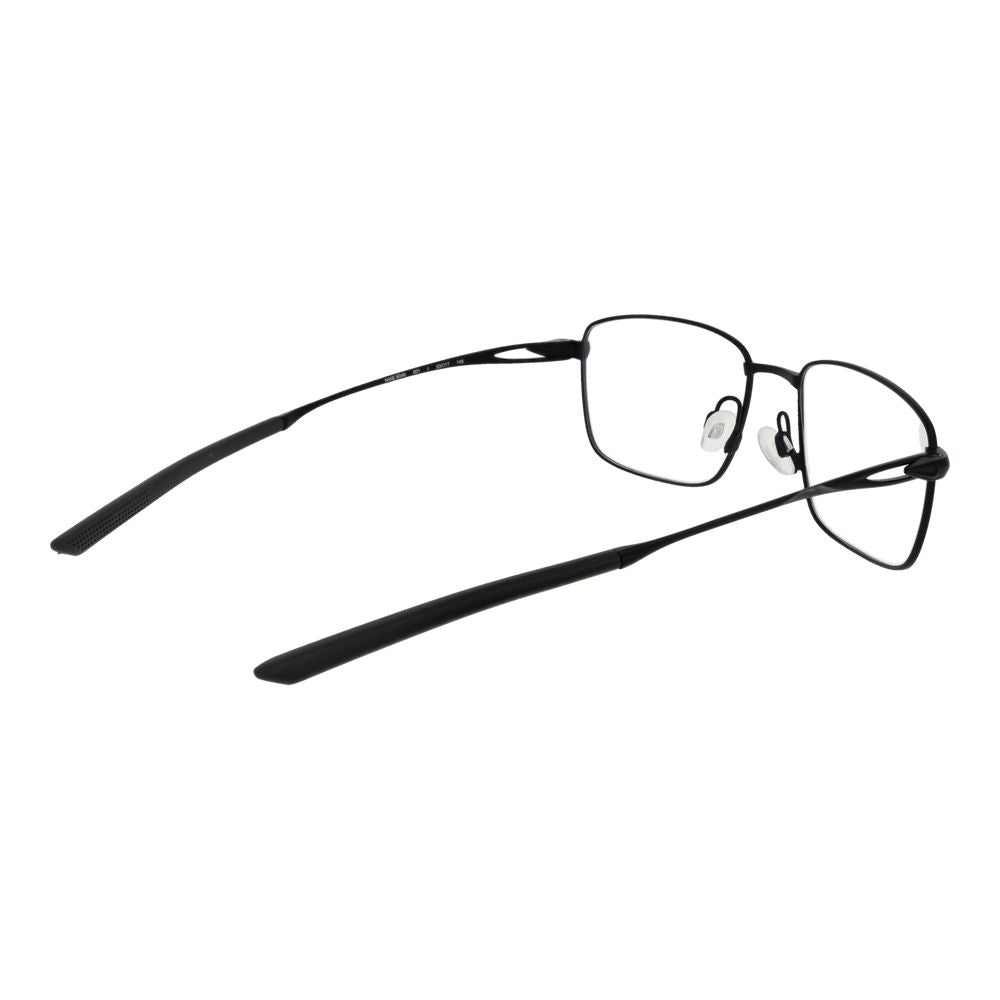 Nike Black Men’s Optical Glasses – Rectangle Full-Rim Frame, 53mm