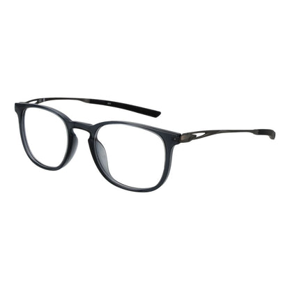 Nike Unisex Optical Frames – Grey Full-Rim, 49mm