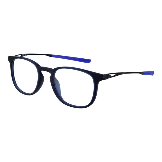 Nike Unisex Optical Frames – Blue Full-Rim Design, 49mm
