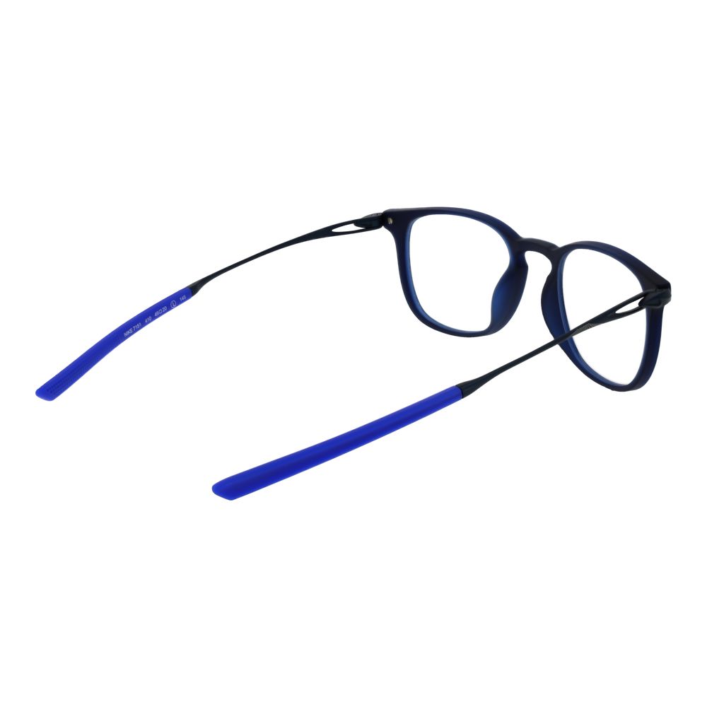 Nike Unisex Optical Frames – Blue Full-Rim Design, 49mm